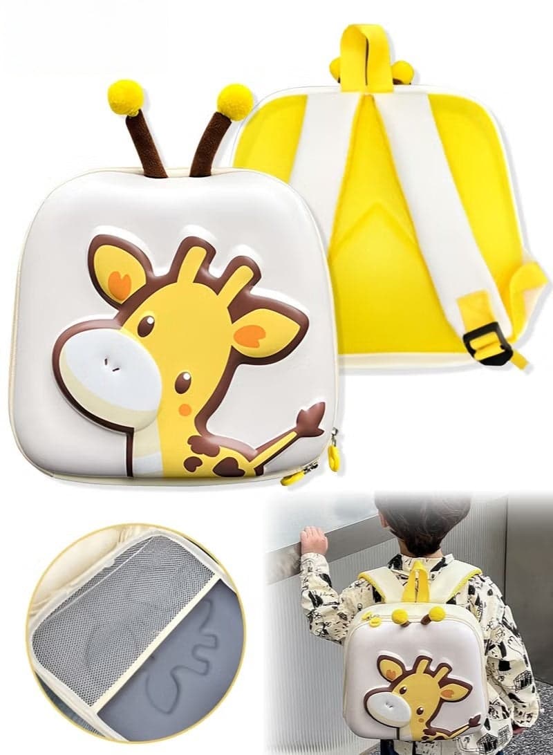 Kids Backpack, Toddler School Bag, Small Kids Daypack, Baby Preschool Bag with a Small Bag, Cute Cartoon Travel Bag for Baby Boys and Girls, Perfect for Kindergarten, Travel, School
