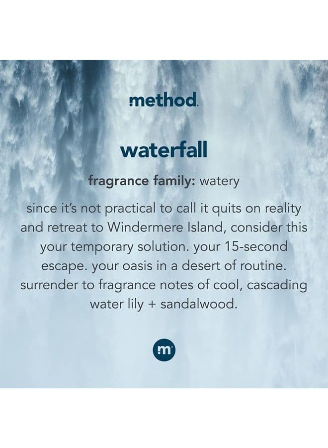 Gel Hand Soap, Waterfall, Biodegradable Formula, 12 fl oz (Pack of 3)