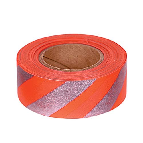 Allen Company Trail Marking/ Flagging Tape - Perfect for Hunting, Tree Marking, Boundaries, and Hazardous Areas - Orange - 150 Ft. Roll - One Size