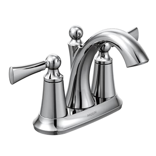 Moen 4505 Chrome TwoHandle Bathroom Faucet 550 x 813 x 1013 inches