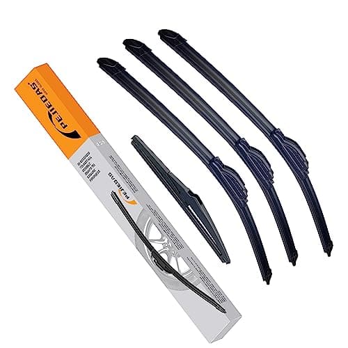 4 Wiper Blades for Toyota FJ Cruiser 2007-2014, Front Wiper Blades + Rear Wiper Blade, OE Original Style (16" + 14" + 14"+ 10 - Pack of 4)