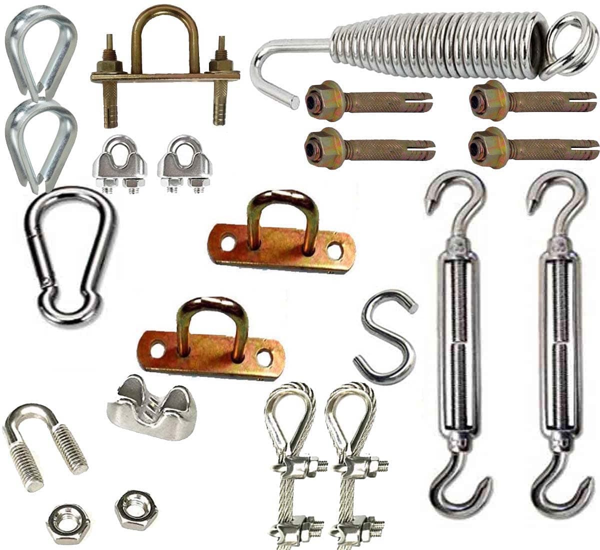 DIY Crafts Design No 2 With Fastener Ultimate Hammocks Hanging Kit Hammock Indoor Outdoor Hammocks Chair Spring Swivel Hook Hanging Kit Heavy Duty St Design No 2 With Fastener