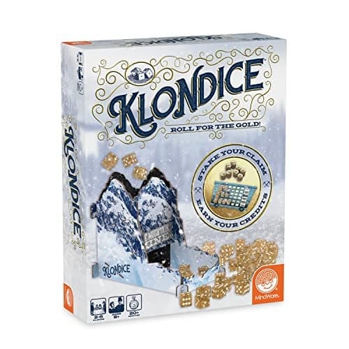 MindWare Klondice Game Fun Dice Games for Family Game Night Ages 8 and up 26 Players