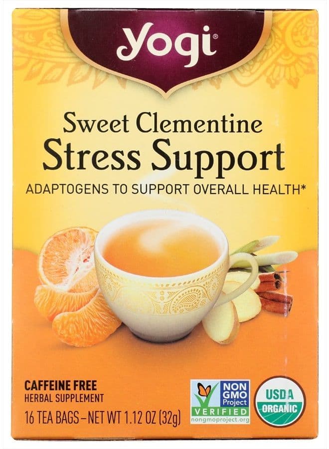 Organic Sweet Clementine Stress Support Supplement, 16 Count