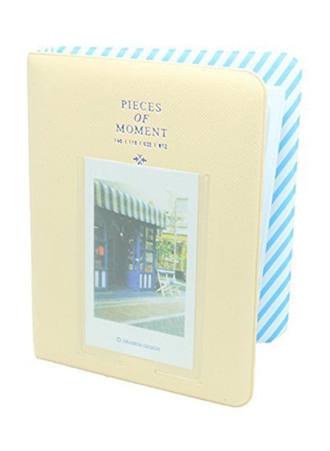 Pieces Of Moment Mini Book Album Instax Mini 7s 8 25 50s 90 - Instax SP-1- Polaroid Beige