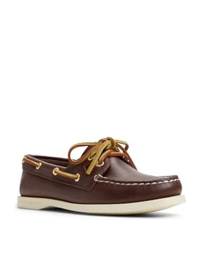 Sperry Women's Authentic Original 2-Eye Boat Shoe, Brown, 7