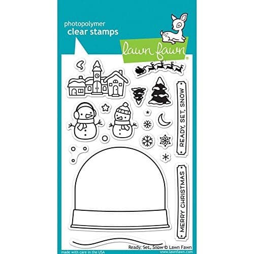 Lawn Fawn Clear Stamp Ready Set Snow