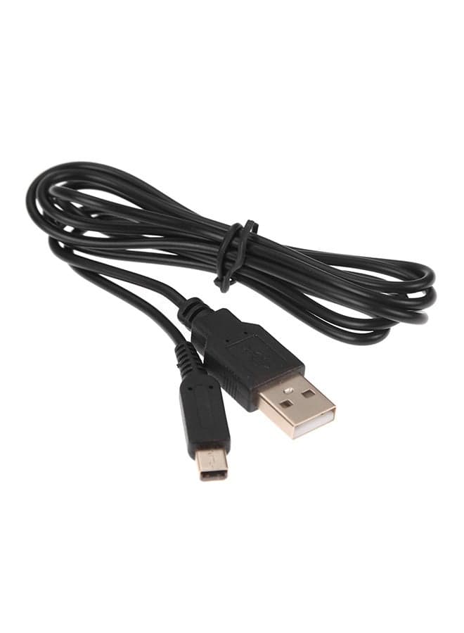 USB Power Cable Charging Cord For Nintendo 3DS/Dsi/NDSI Black