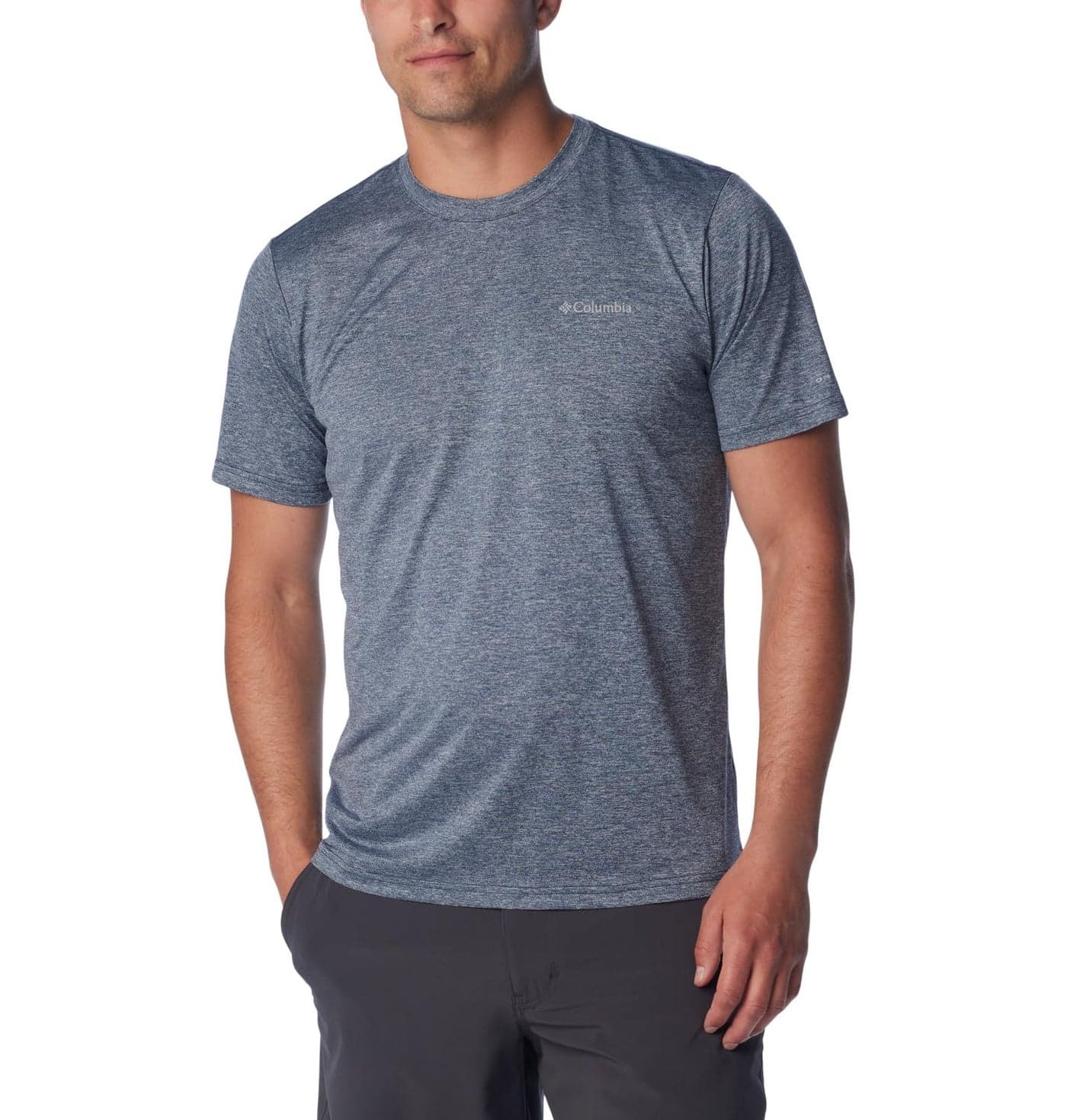 Columbia Men's Hike Crew, Collegiate Navy Heather, X-Small