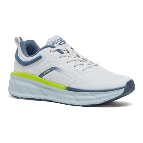 Campus Men's Humber WHT/R.Slate Running Shoes - 10UK/India 1 Pair