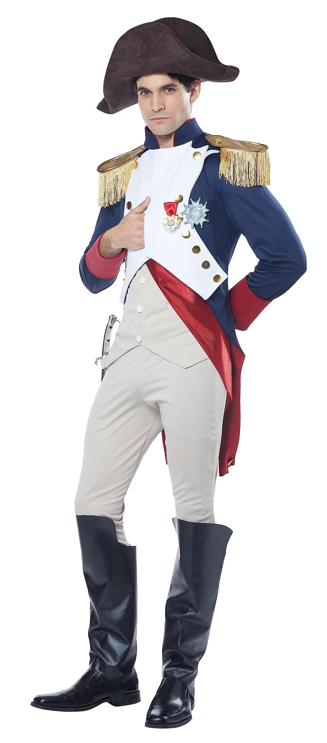 Mens Adult Napoleon Costume Small