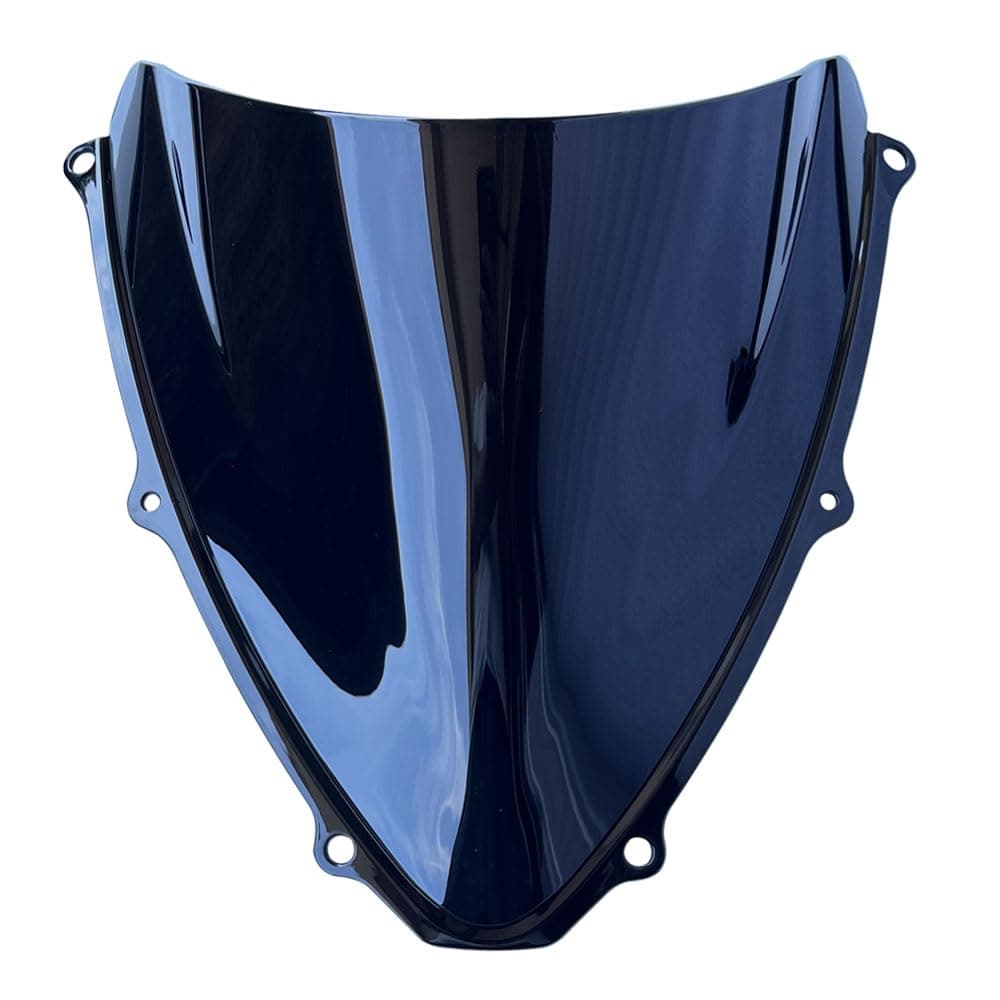 Motorcycle Double Bubble Windshield Windscreen Visor Air Flow Deflector Compatible with Suzuki GSXR 600 750 20062007