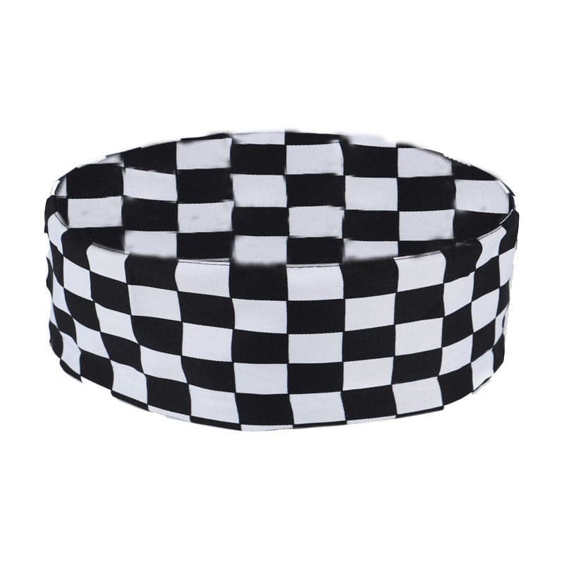 Sushi Restaurant Work Cap Japanese Cuisine Japanese Restaurant Waiters And Waiters Solid Color Chef Halal Black And White Work Cap