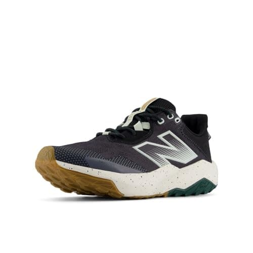 New Balance Men's Dynasoft Nitrel V6 Trail Running Shoe, Phantom/Natural Mint/Sea Salt, 7