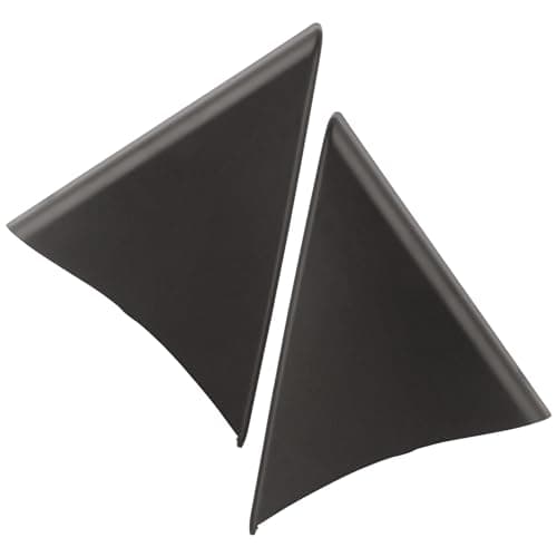 APPERFiT Front Door Panel Upper Trim Triangle Cover Very Dark Brown/Cocoa Compatible with 2007-2013 Chevrolet Chevy Avalanche Silverado Suburban Tahoe, GMC Sierra Yukon