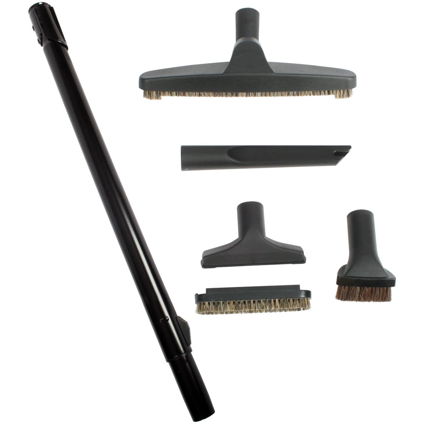 CenTec Systems 93796 Premium Vacuum Attachment Kit Telescoping Wand Black