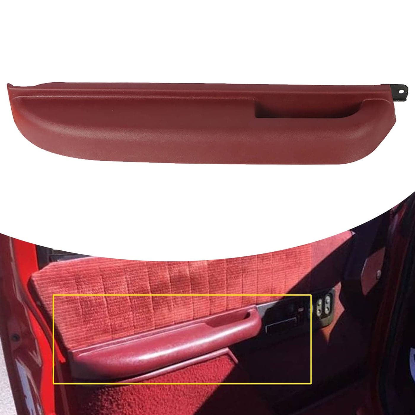 SEBLAFF Front Left Driver Side Interior Door Armrest Replacement for Blazer Suburban Yukon 19921994 Replacement for 15691217