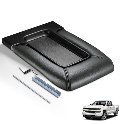 BDFHYK Center Console Lid Replacement Kit Compatible with Cadillac Compatible with Chevrolet and Escalade Avalanche Silverado Suburban Tahoe Sierra Yukon Yukon XL & 924-811 19127364 19127365 19127366