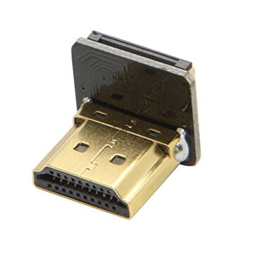 JSER CYFPV HDMI Type A Male Connector Down Angled 90 Degree for FPV HDTV Multicopter Aerial Photography