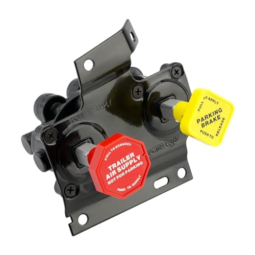 KN20619 MV3 Dash Air Brake Control Valve 38 PushtoConnect Ports Replacement for Haldex RKN20619 Volvo Freightliner Trucks