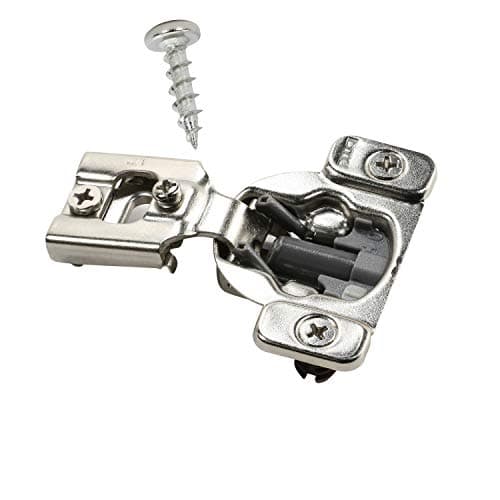 DTC 1/2" Overlay Soft Close 105 Degree 2 Cam Press in Face Frame Concealed Cabinet Hinge 6-Way Adjustable H8E055H (10 Pack)