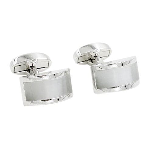Pearl White Stone Cufflinks | Groomsmen Cuff links | Gift for Him | Anniversary Present for Husband