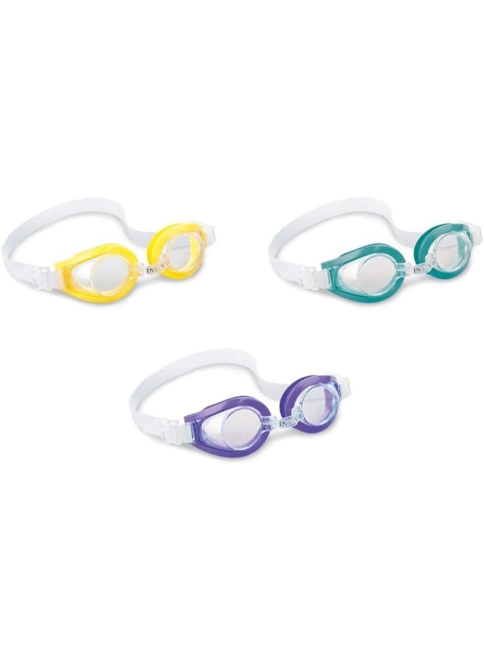 Intex 55602 Goggles, Unisex Children, Purple, 12.38 x 19.68 x 3.81