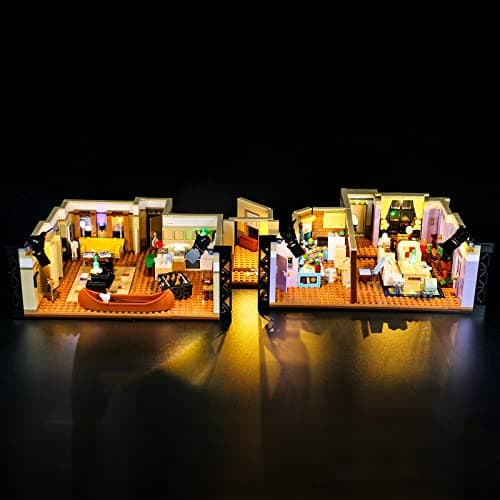BRIKSMAX Led Lighting Kit for The Friends Apartments Compatible with Lego 10292 Building Blocks Model Not Include The Lego Set