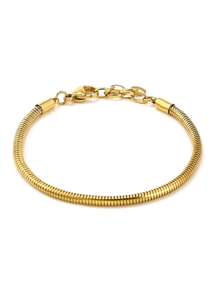 20cm in length, exquisite and minimalist style, women's and men's snake chain DIY production, classic snake bone bracelet, casual and fashionable jewelry
