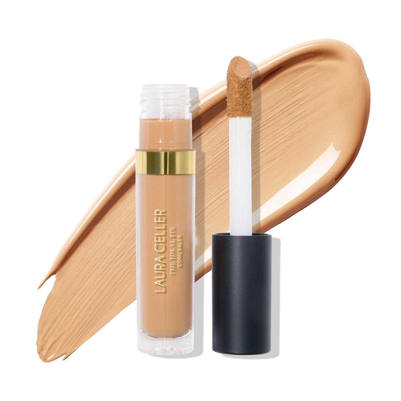 LAURA GELLER NEW YORK The Ideal Fix Concealer Medium Buildable Medium to Full Coverage Liquid Concealer Covers Under Eye Dark Circles Blemishes LongLasting