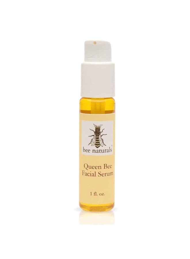 Rare Essential Oils Queen Bee Facial Serum By Bee Naturals - THE BEST At Reducing Wrinkles and Fine Lines - Contains Luxurious Essential Oils Like Tamanu and Heliocarrot- Anti-Aging Formula Hydrates a