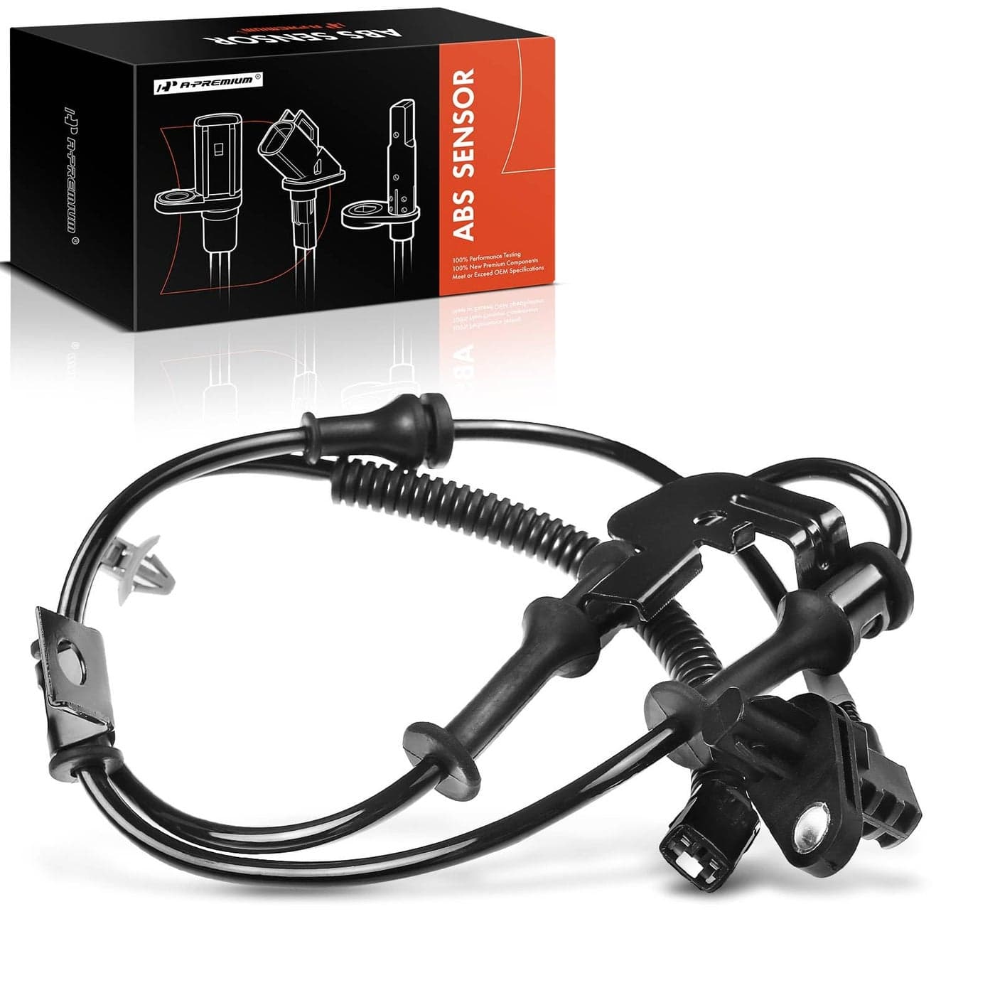 APremium ABS Wheel Speed Sensor Compatible with Hyundai Models Accent 20122017 L4 16L Front Left Driver Side Replace 956701R000