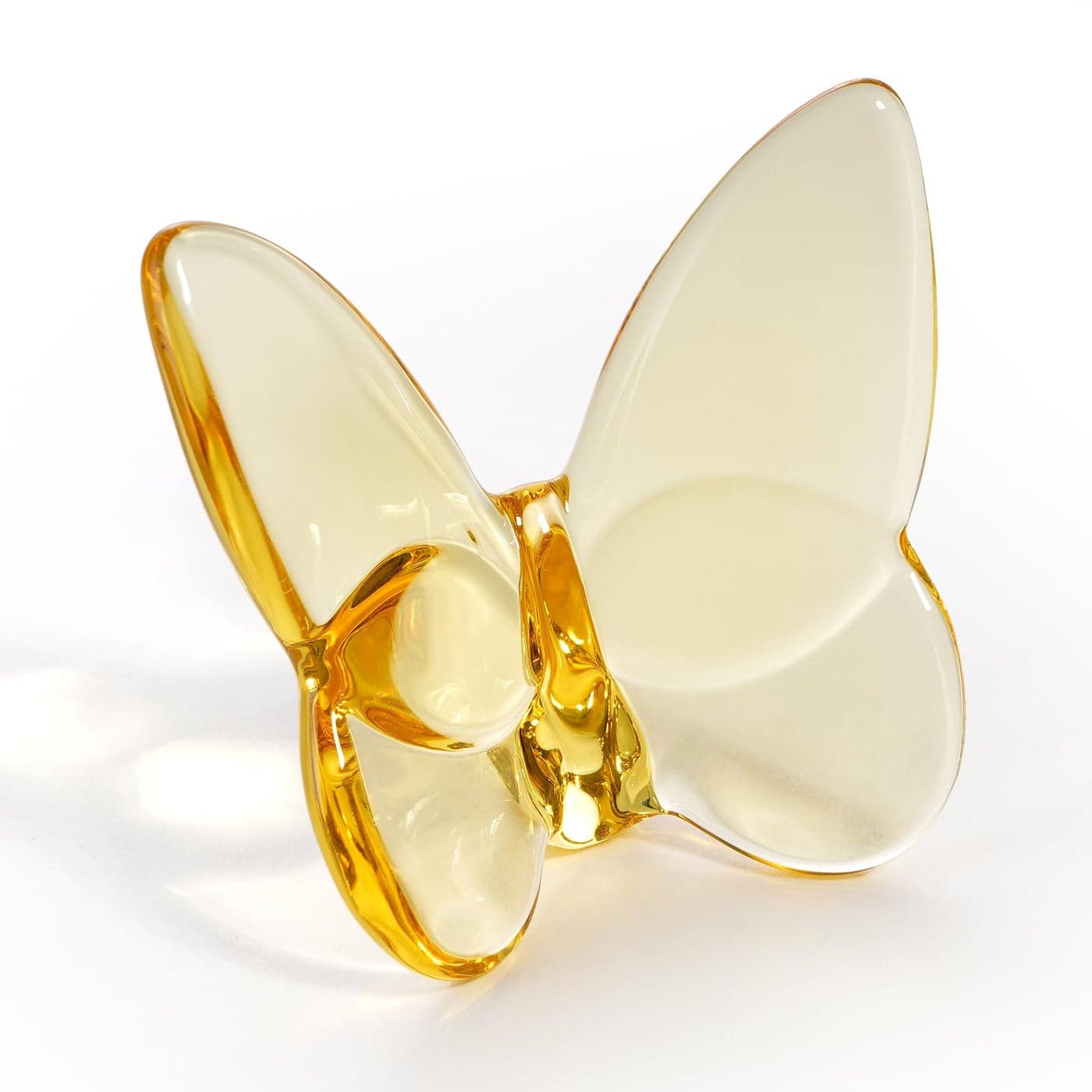 Lioaeust Crystal Butterfly FigurinesFlying Butterfly Figurine Decor Crystal Cut Glass Butterfly Ornament Statue Animal Collectible Home Ornament Decor