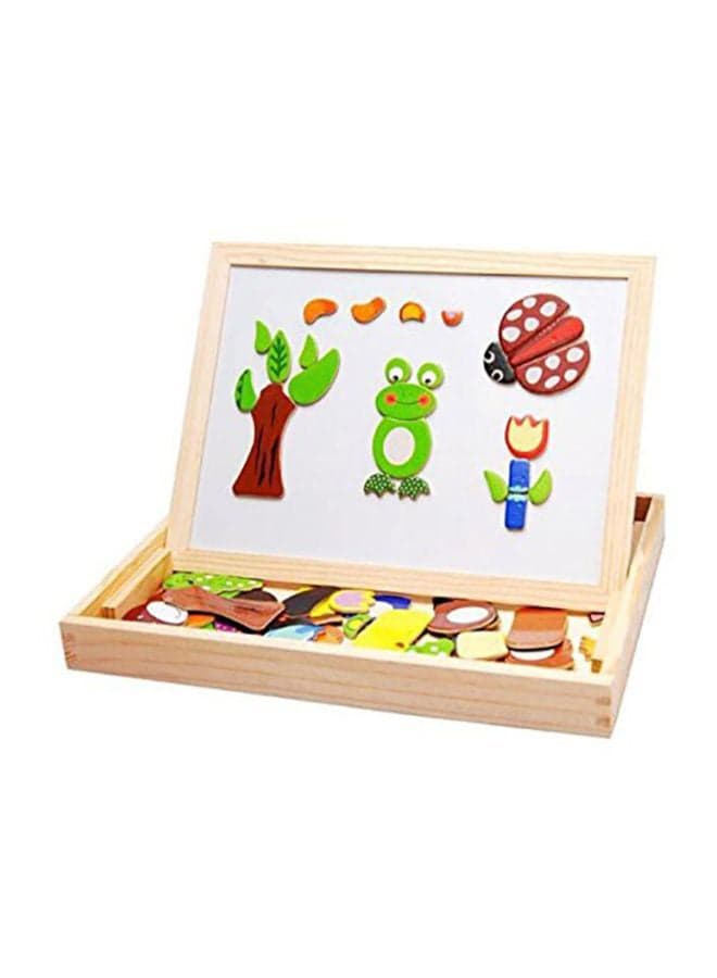 Magnetic Animal Puzzle Activity Board Educational Toy for Kids