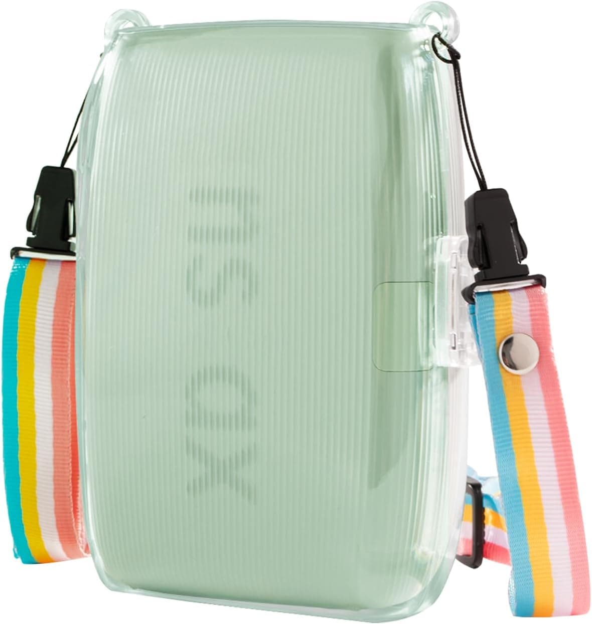 Rieibi Mini LINK 3 Case Protective Case for Fujifilm Instax Mini Link 3 smartphone printer Clear Case For Instax Mini LINK 3 Cover with Shoulder Strap