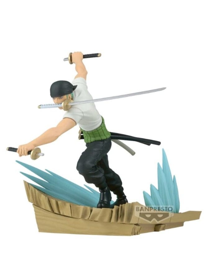 Banpresto One Piece Senkozekkei Roronoa Zoro 11cm Figure