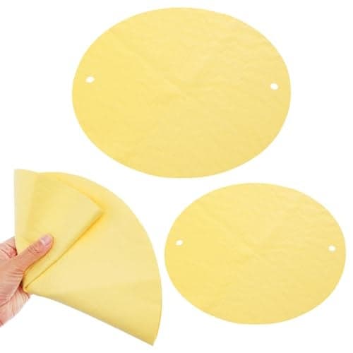 2 Pcs 12 inch BatMate for Pottery and Ceramics Batmate for Ceramics and Pottery Round Clay Throwing Cloth for Potterys Tools Machine Accessories Yellow