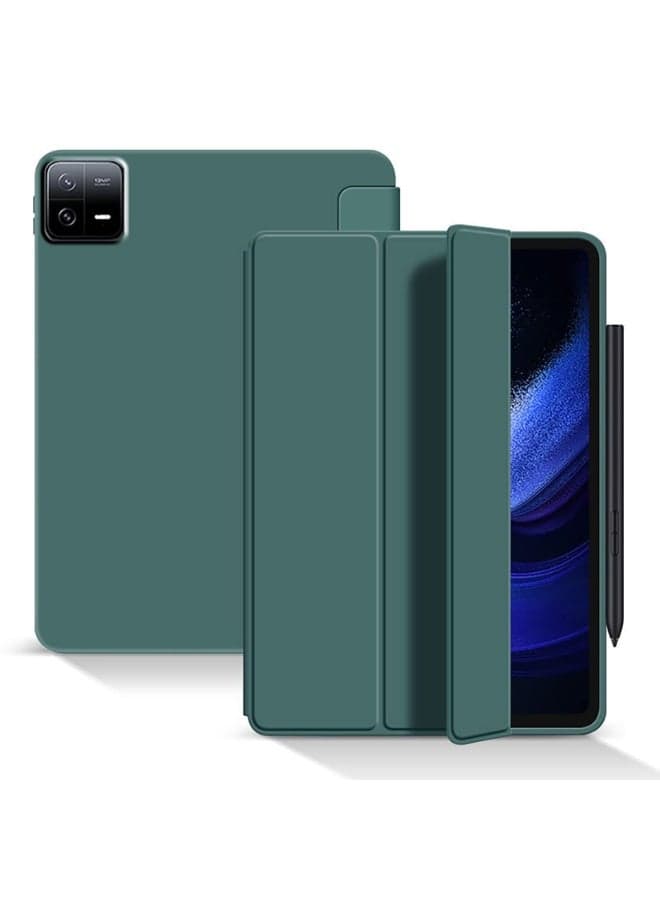 Compatible with Xiaomi Pad 8/8 Pro Case, Soft Silicone Back Cover 【Skin-like Texture】