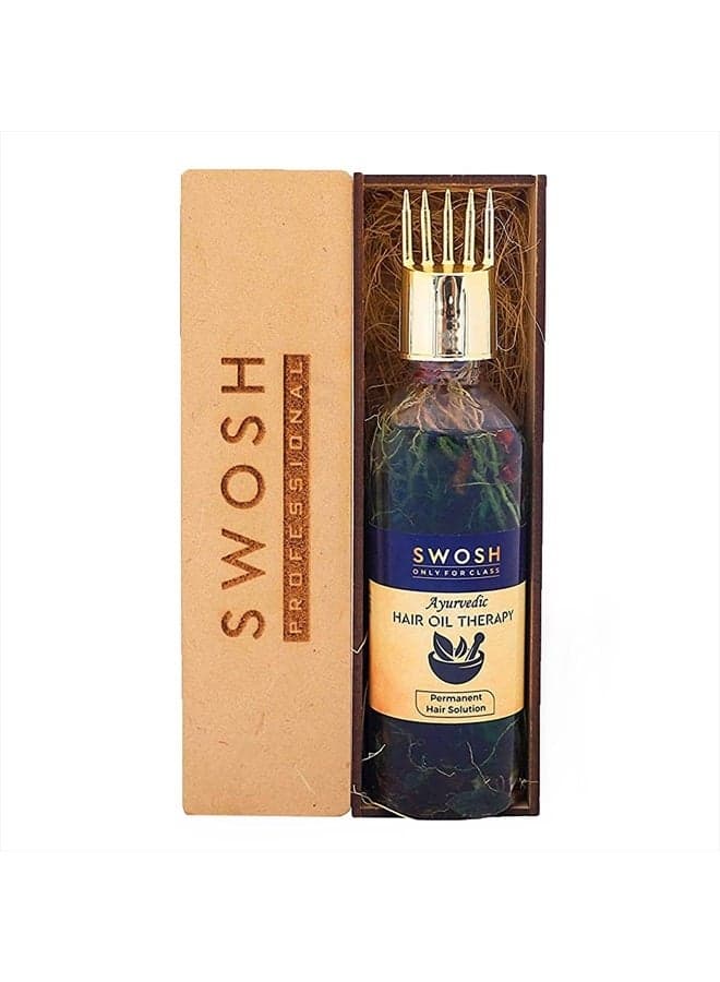 100% Ayurvedic Hair Oil, Bhringraj and Amla Oil, No parabens, sulphates, silicones or Synthetic Colours, 100ml