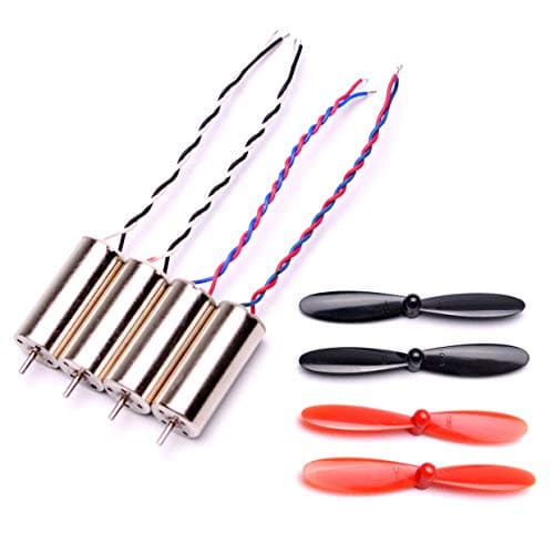 YoungRC 8520 Coreless Motor 85 x 20mm Brushed Motors 55mm CW CCW Propeller for DIY Micro QX95 QX110 Quadcopter RC Drone