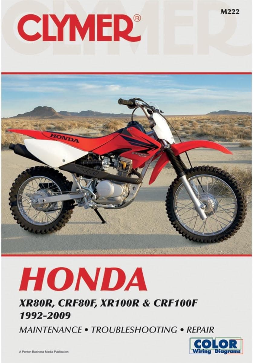 Clymer Honda XR80R, CRF80F, XR100R & CRF100F Service Manual (1992-2009)