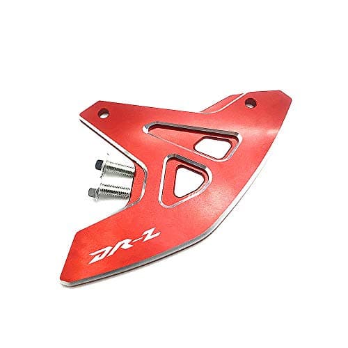 For SUZUKI DRZ DR-Z 400SM 2000-2024 CNC Rear Brake Disc Guard Protector Cover DRZ400SM (Red)