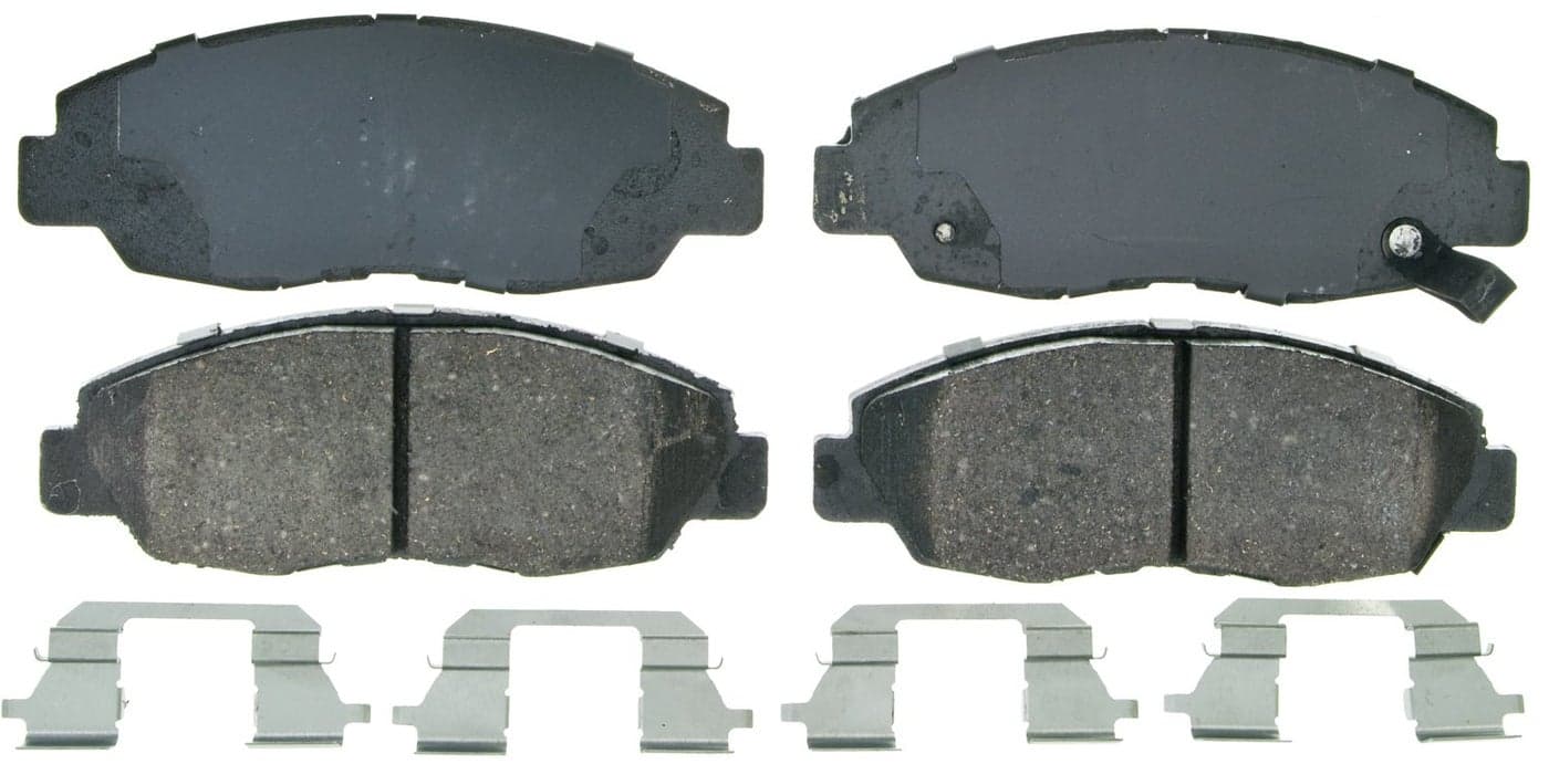 Wagner QS ZD465A Disc Brake Pad Set Chamfered Edges for Smooth Quiet Stops Fits 19962011 Honda Civic