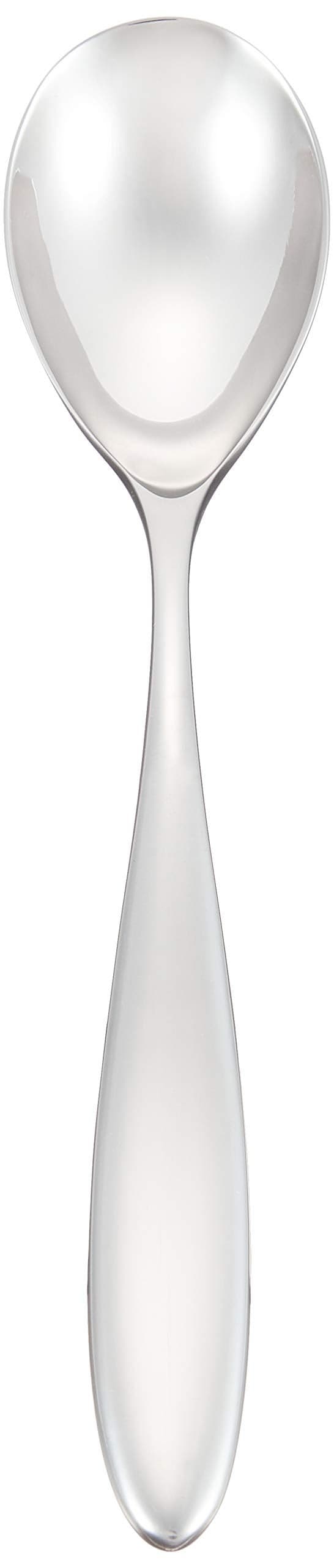 Alessi Mami 634Inch Dessert Spoon 1810 Stainless Steel Mirror Polish Set of 6