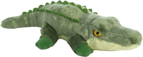 Aurora Adorable Mini Flopsie Swampy Stuffed Animal Mini Companions Ready for Playful Adventures for Kids All Ages Toddlers Adults and Families Green 10 Inches
