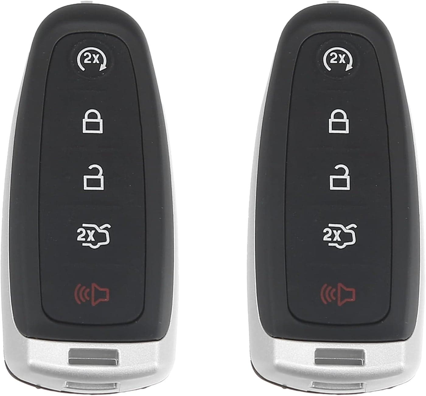 X AUTOHAUX 2pcs 315MHz M3N5WY8609 Replacement Smart Proximity Keyless Entry Remote Key Fob for Ford and Lincoln Vehicles