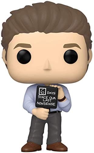 Funko Pop TV The Office Jim with Nonsense Sign