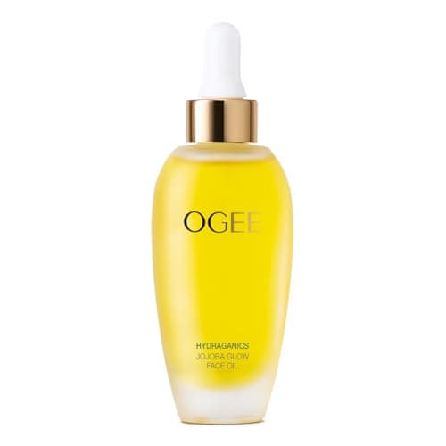 Ogee Jojoba Glow Face Oil Organic Natural Moisturizing MultiTasking Facial Treatment Oil 30ml
