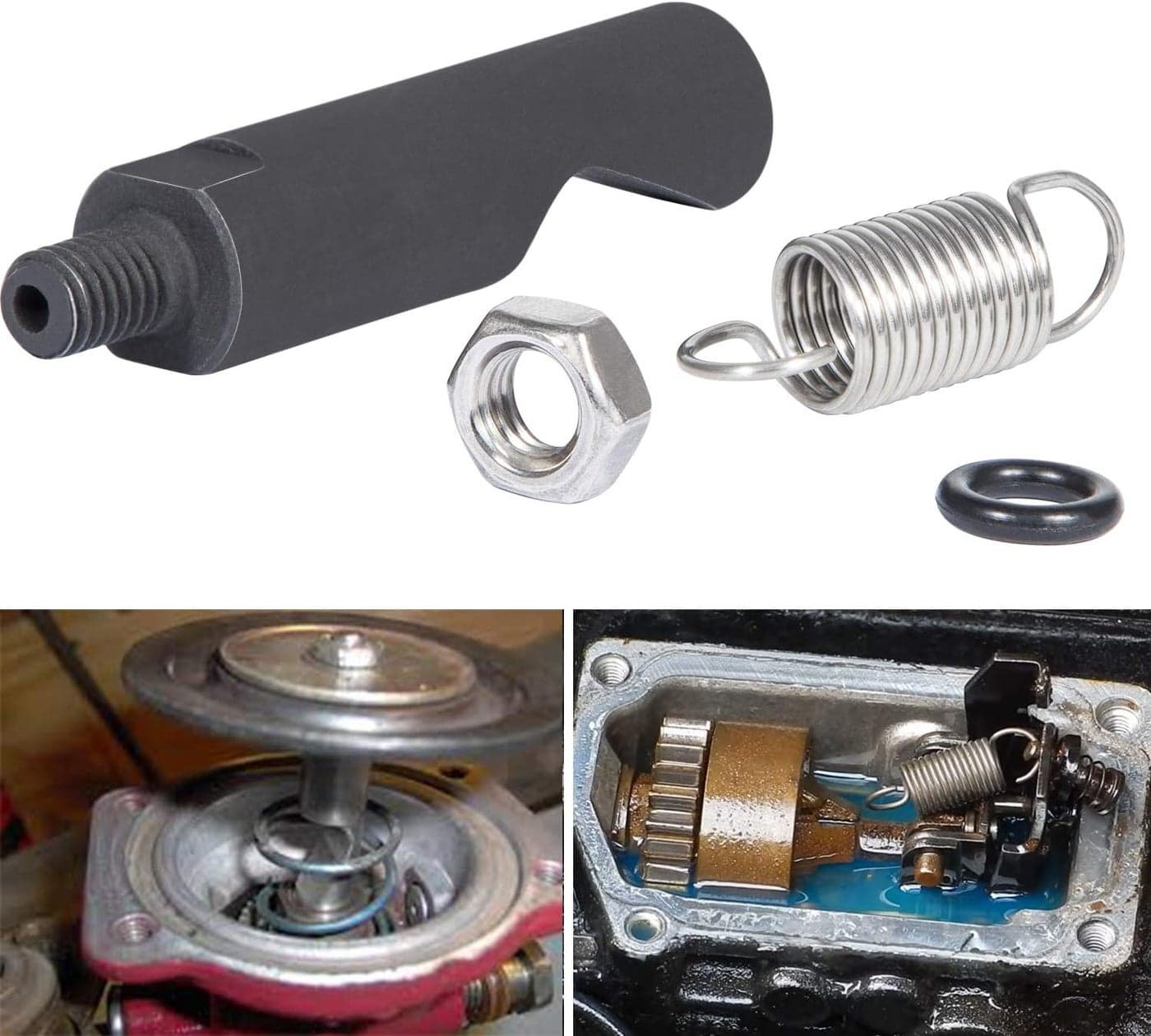 Camoo VE Pump Fuel Pin & 3200 RPM Governor Spring for 1988-1993 Dodge Cummins 5.9L 12-Valve