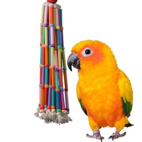 Super Bird Creations SB708 Wind Chimes Bird Toy Medium Bird Size 13 x 2